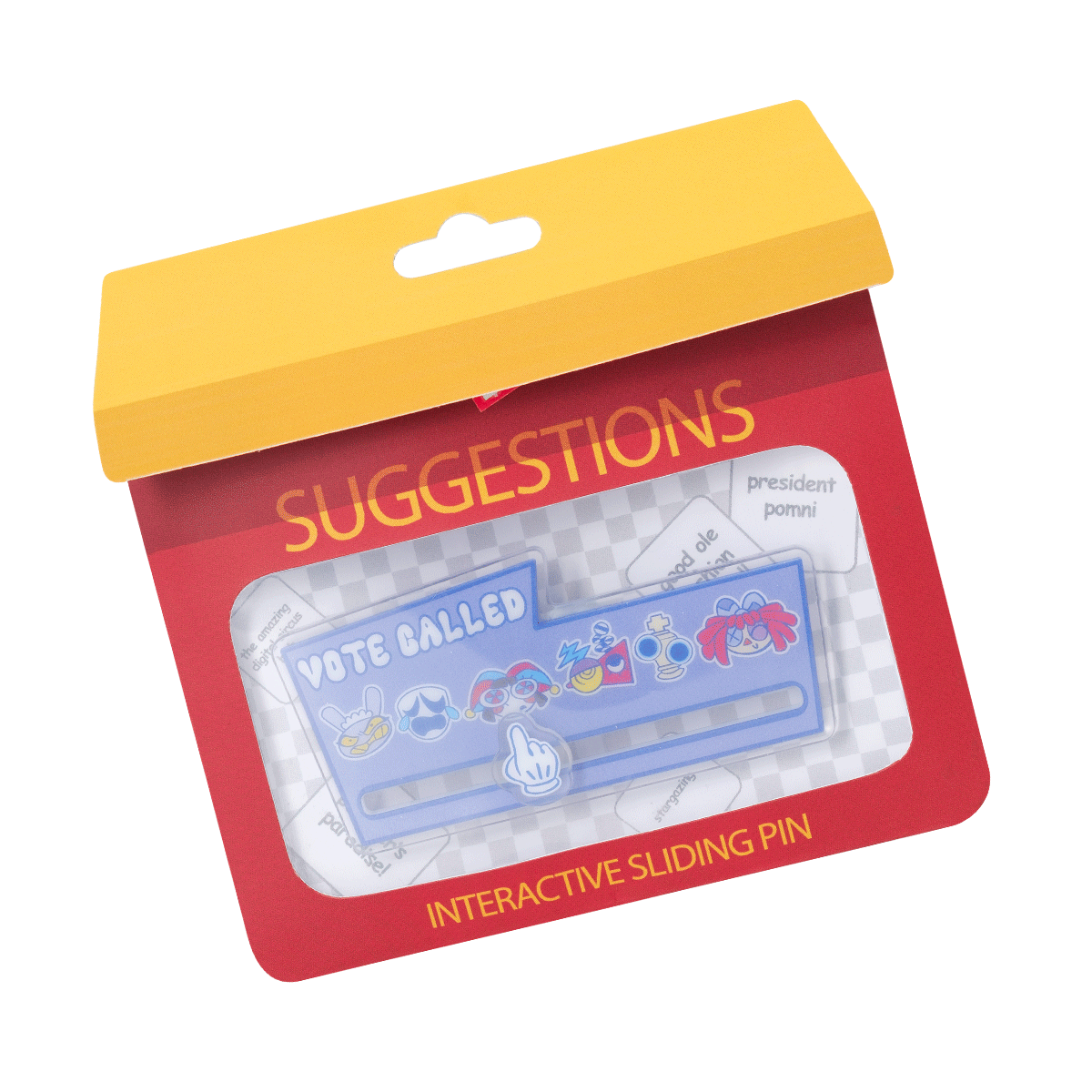 Sliding Vote Pin
